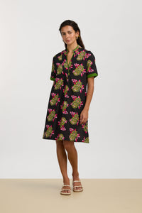 RECO PRIX : 156 // Radha Tunic Suiko Flower Black