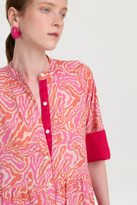 RECO PRIX : 198 // Rambagh Dress Dragon Cloud Fuxia