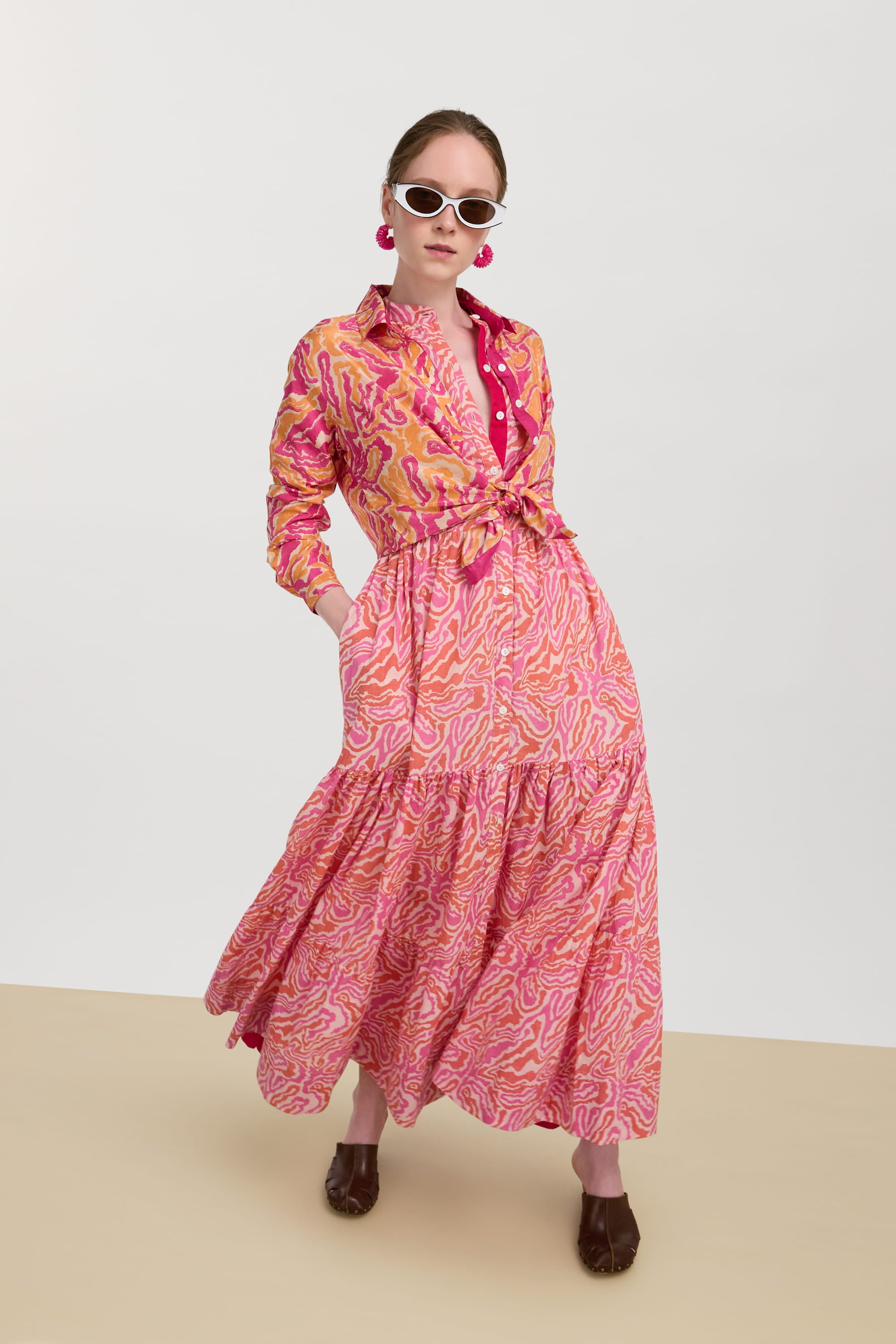 RECO PRIX : 198 // Rambagh Dress Dragon Cloud Fuxia