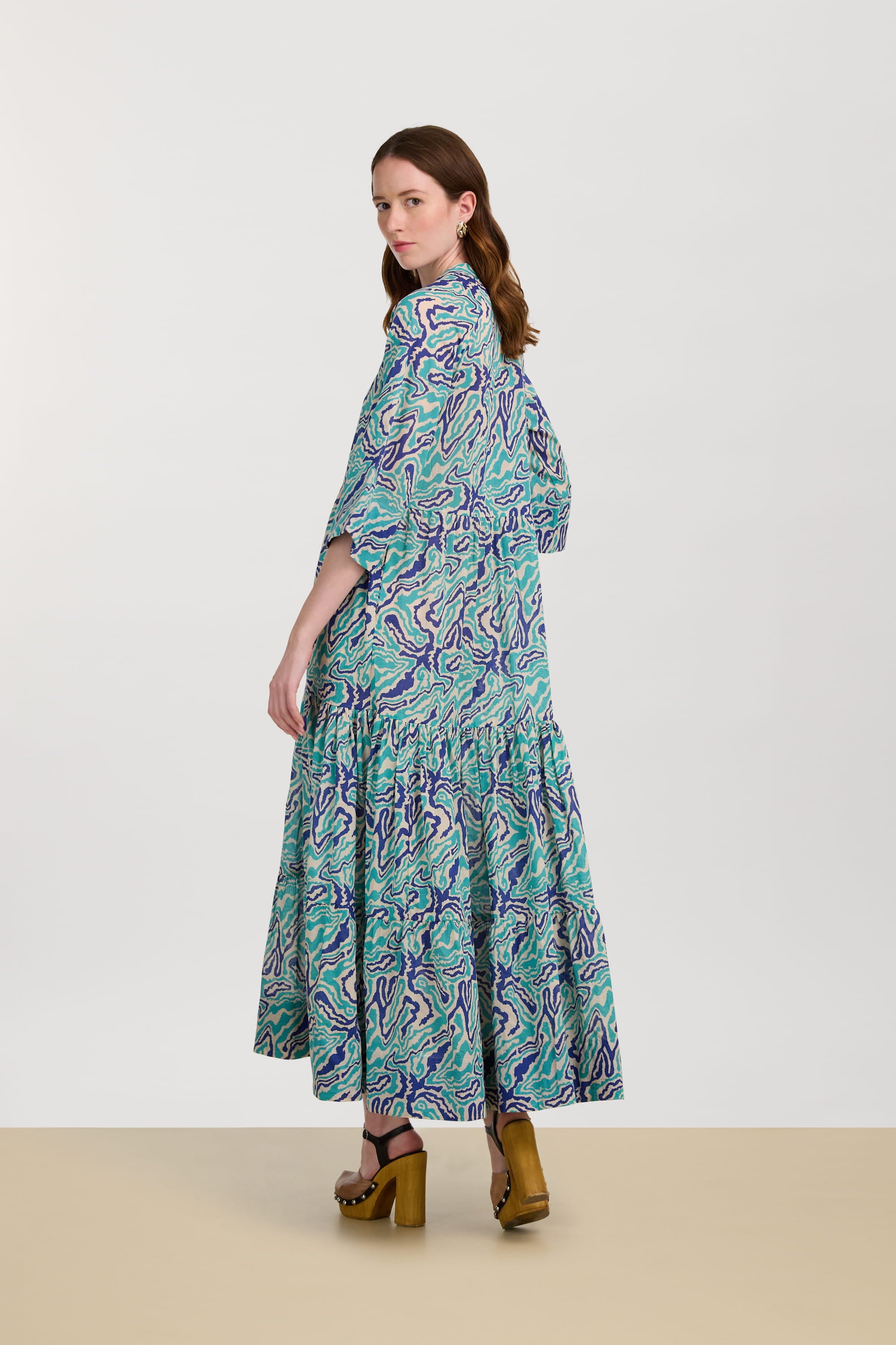 RECO PRIX : 198 // Rambagh Dress Dragon Cloud Aqua