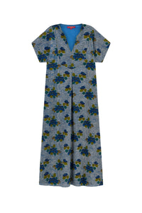 Saffron cotton kaftan - Neutral