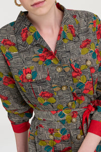 Saharian cotton jacket - Neutral