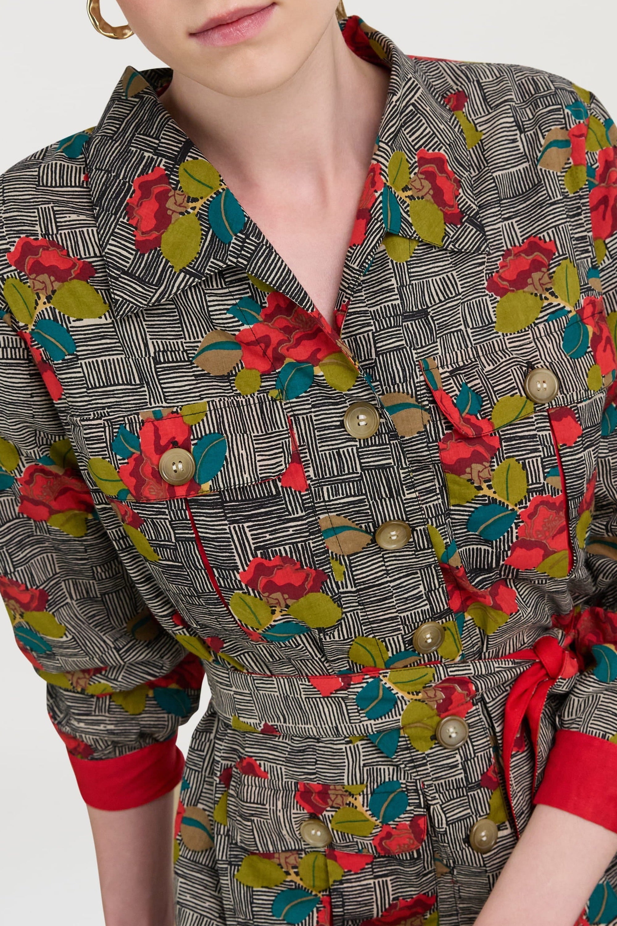 Saharian cotton jacket - Neutral
