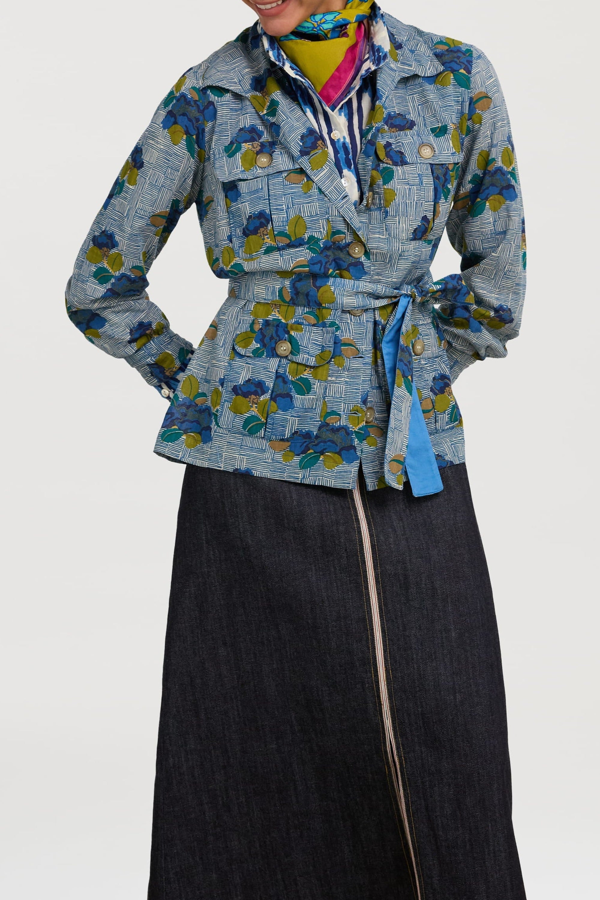 Saharian cotton jacket - Neutral