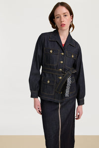 RECO PRIX : 177,5 // Saharian Jacket Denim Blue