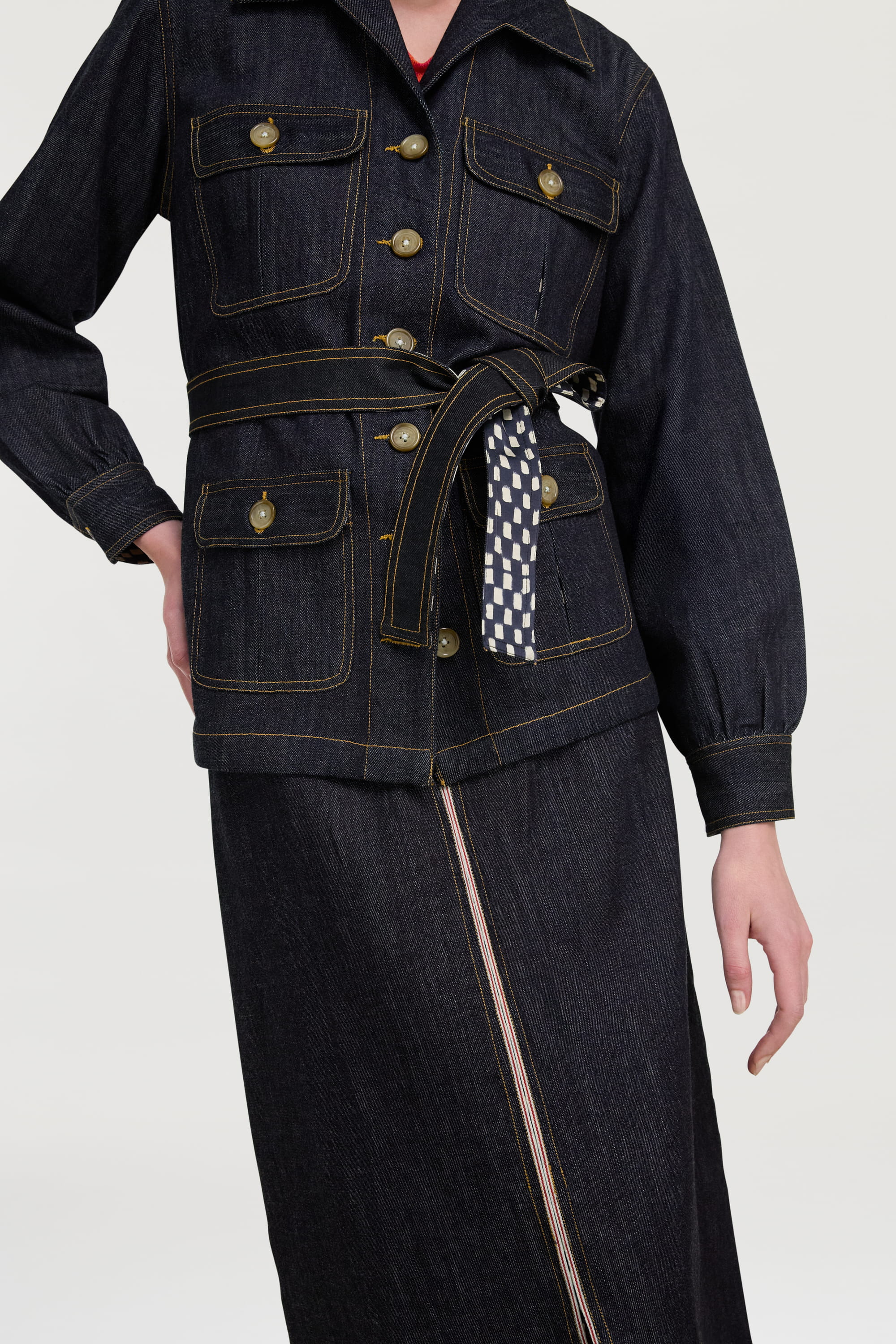 RECO PRIX : 177,5 // Saharian Jacket Denim Blue