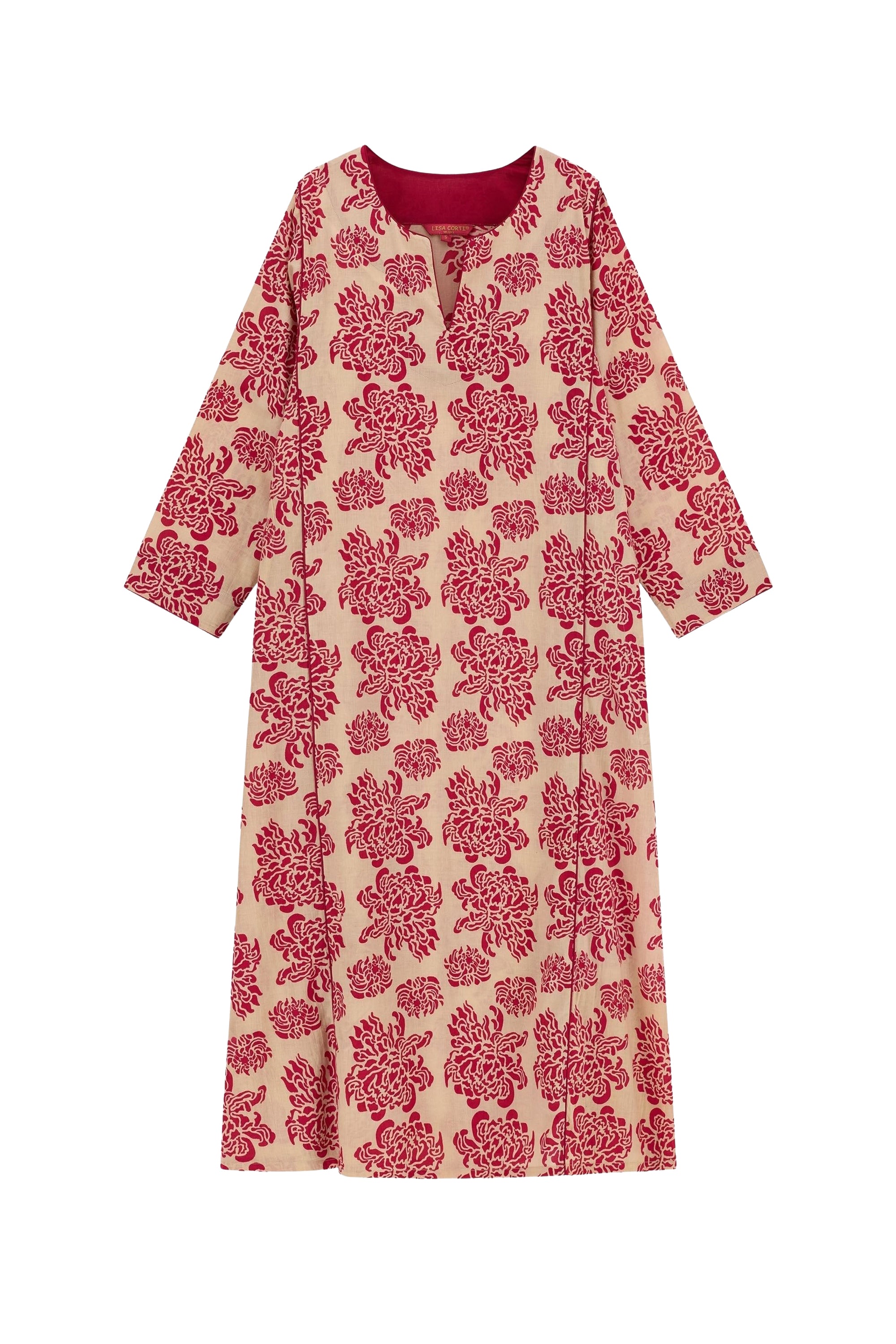 Sara cotton kaftan - Neutral
