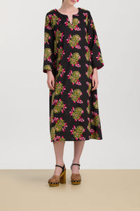 Sara cotton kaftan - Neutral