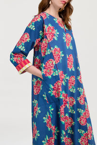 Sara cotton kaftan - Neutral