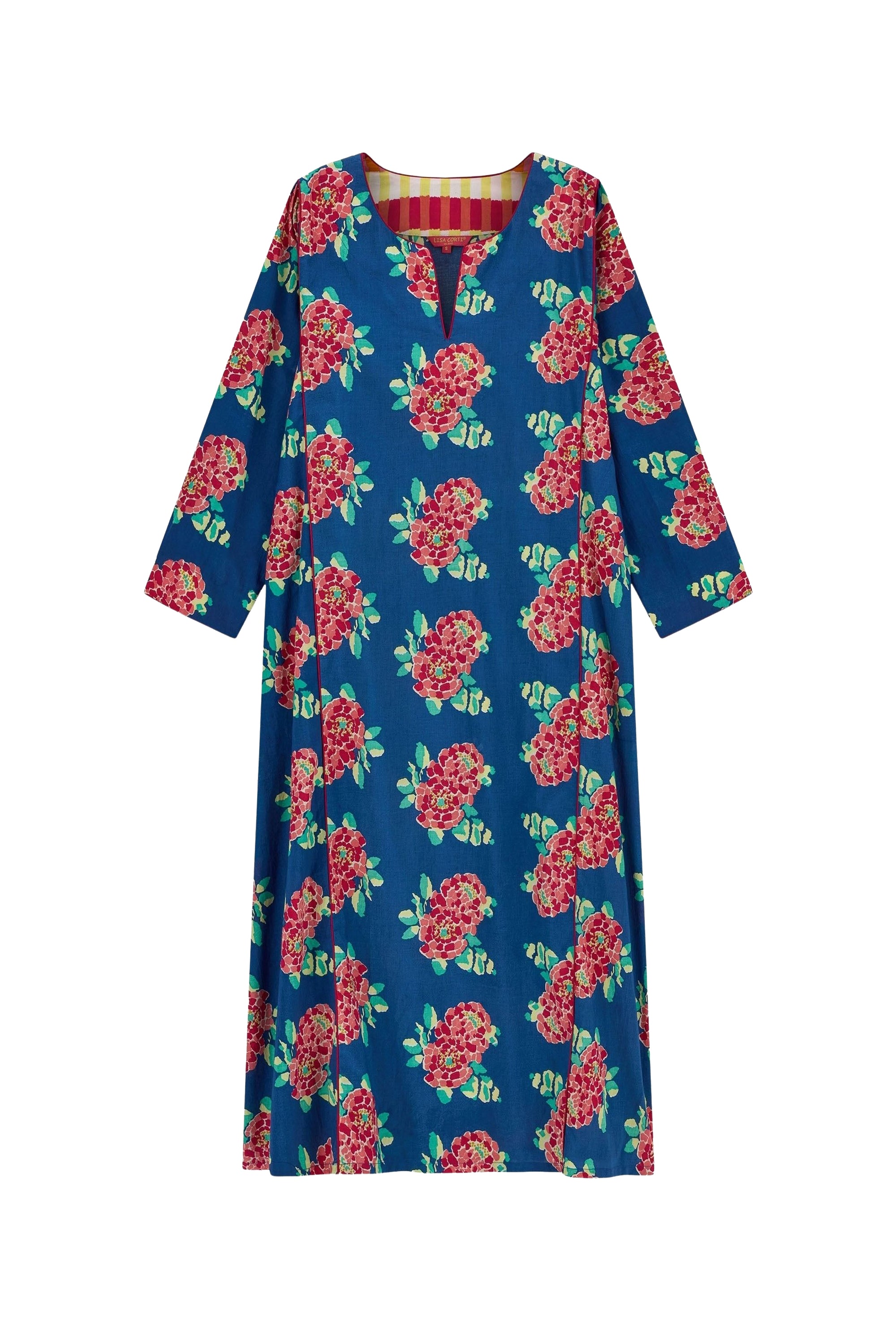 Sara cotton kaftan - Neutral