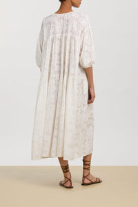 Scirocco cotton kaftan - Neutral