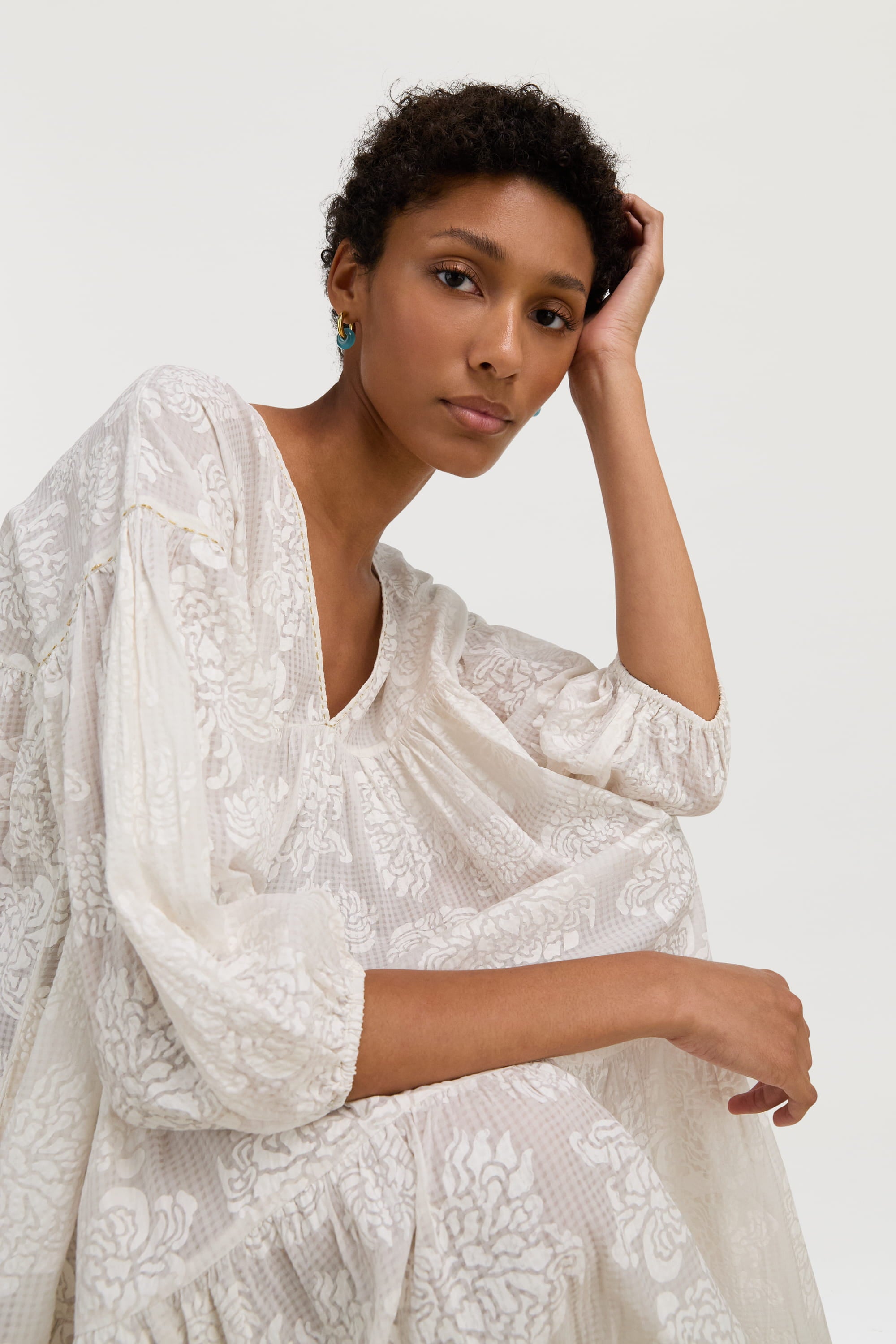 RECO PRIX : 199,5 // Scirocco Kaftan Naoshima White
