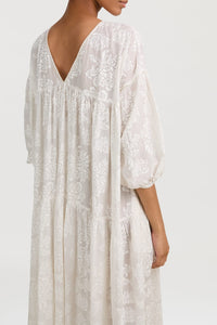 Scirocco cotton kaftan - Neutral