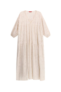 Scirocco cotton kaftan - Neutral