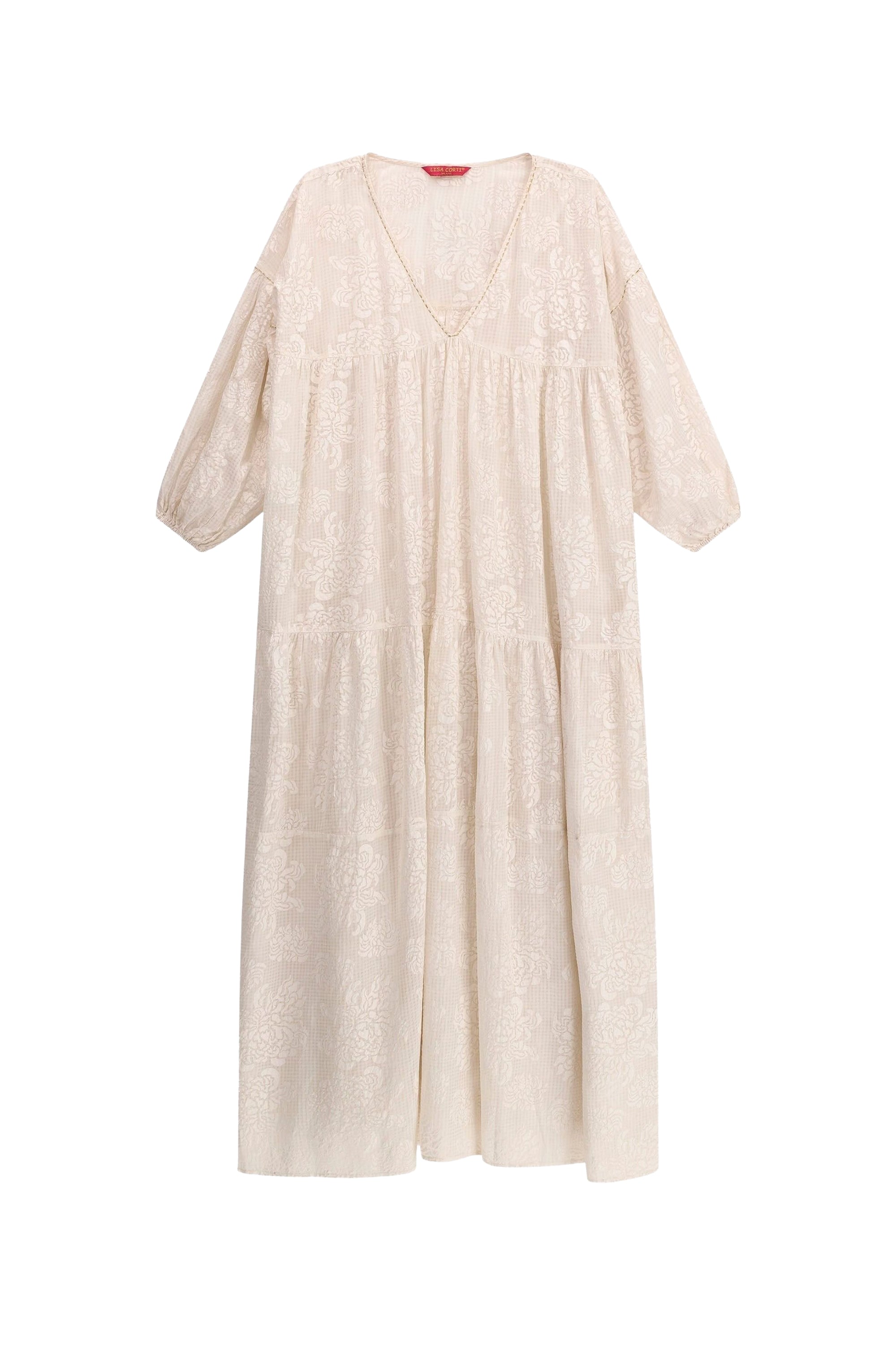 Scirocco cotton kaftan - Neutral