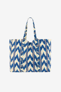 RECO PRIX : 101,5 // Shopping Bag Ikat Arrow Blue