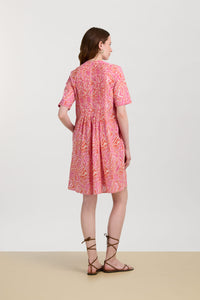 RECO PRIX : 177 // Teena Dress Dragon Cloud Fuxia