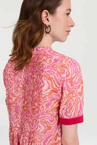 RECO PRIX : 177 // Teena Dress Dragon Cloud Fuxia