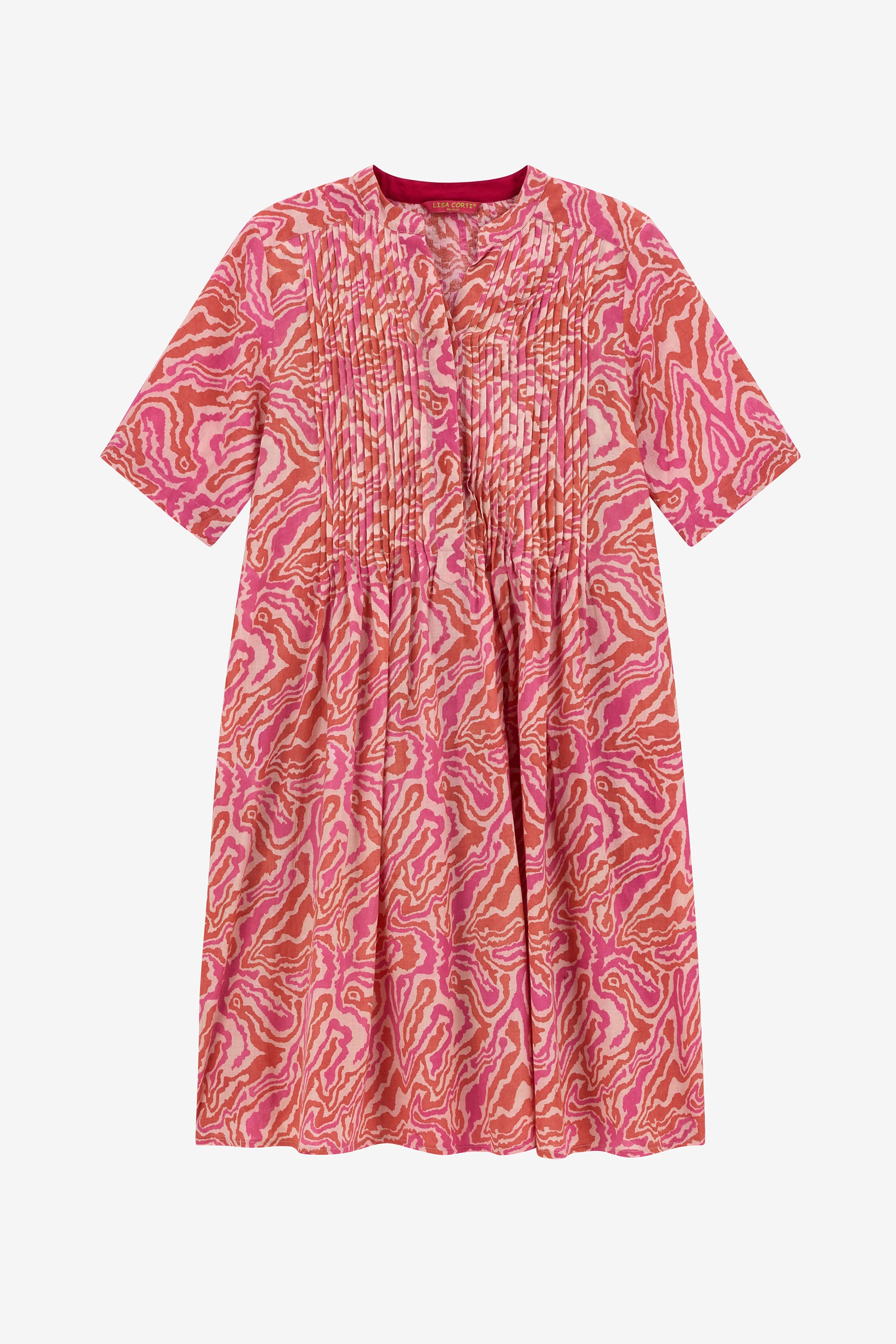 RECO PRIX : 177 // Teena Dress Dragon Cloud Fuxia