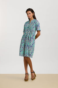 RECO PRIX : 177 // Teena Dress Dragon Cloud Aqua