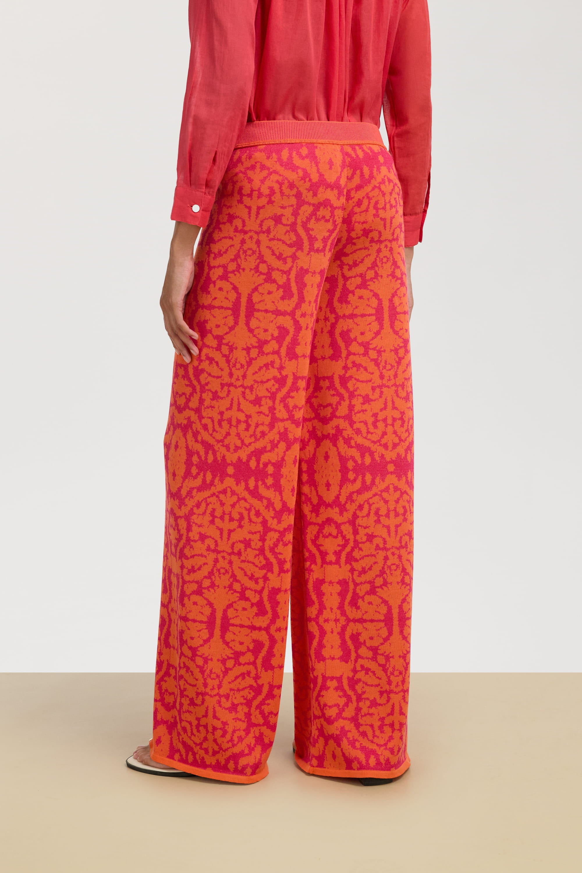 RECO PRIX : 204 // Theresa Pants Damask Design Orange