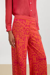 RECO PRIX : 204 // Theresa Pants Damask Design Orange
