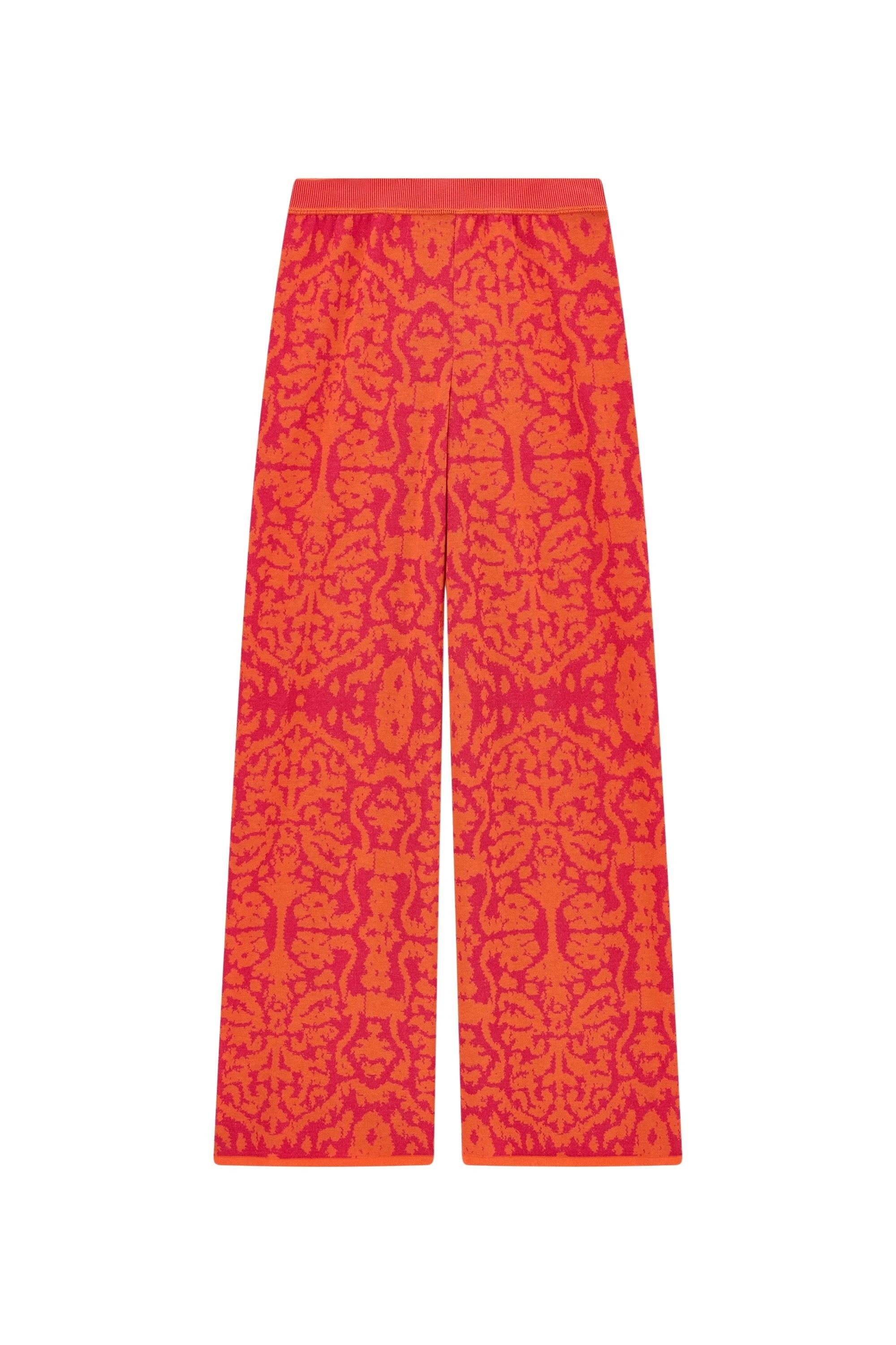 Theresa cotton trousers - Orange