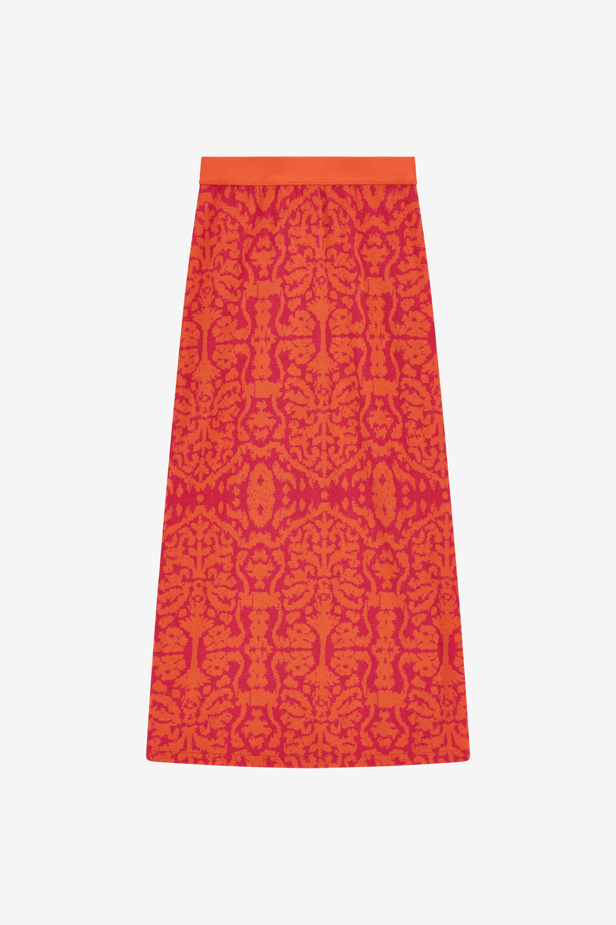 RECO PRIX : 225 // Theresa Skirt Damask Design Orange