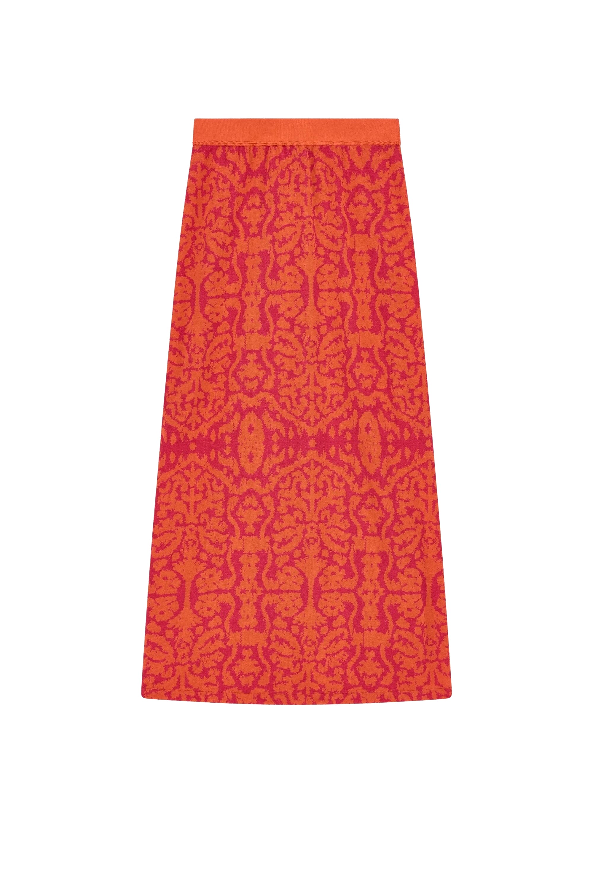 Theresa cotton skirt - Orange