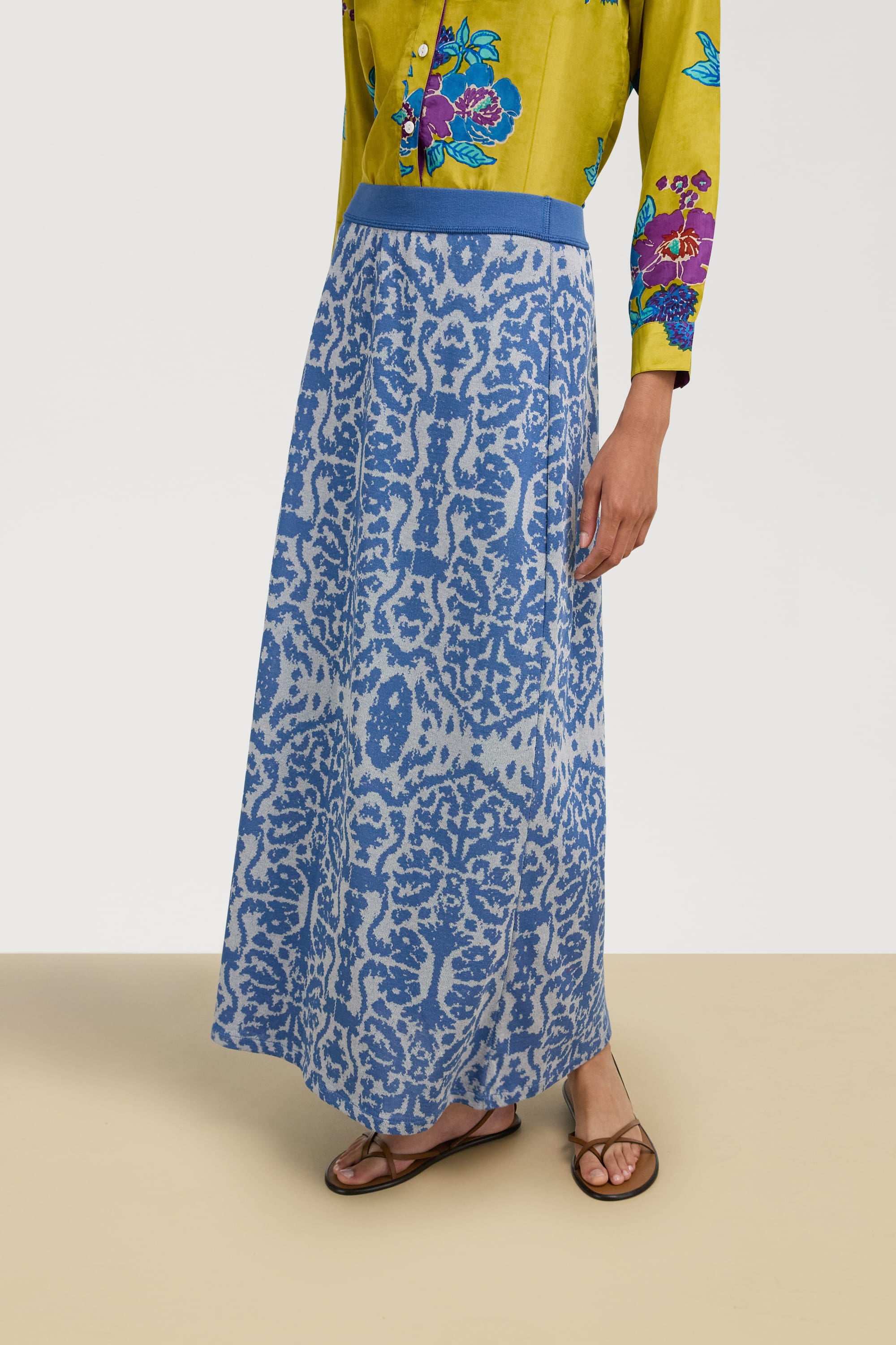 RECO PRIX : 225 // Theresa Skirt Damask Design Sugar