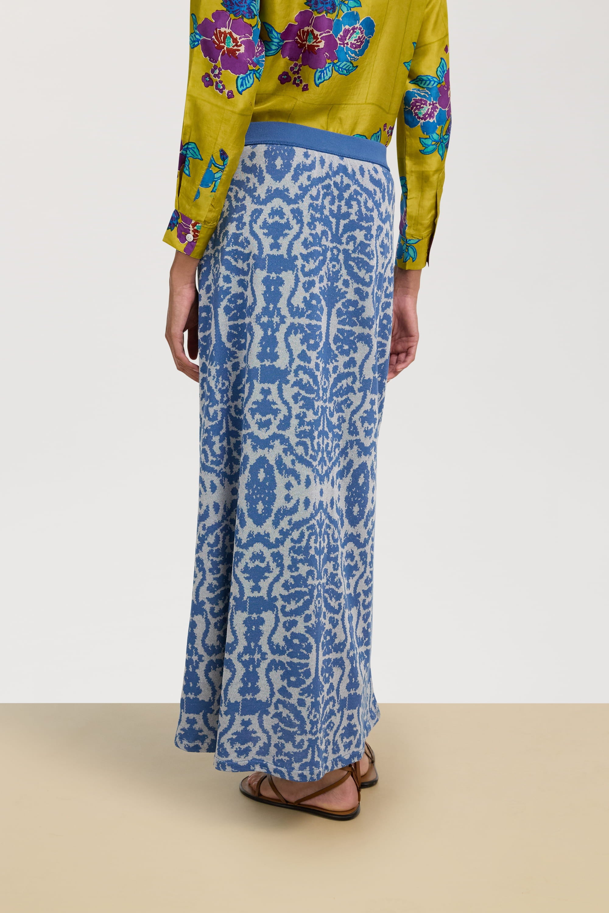 RECO PRIX : 225 // Theresa Skirt Damask Design Sugar
