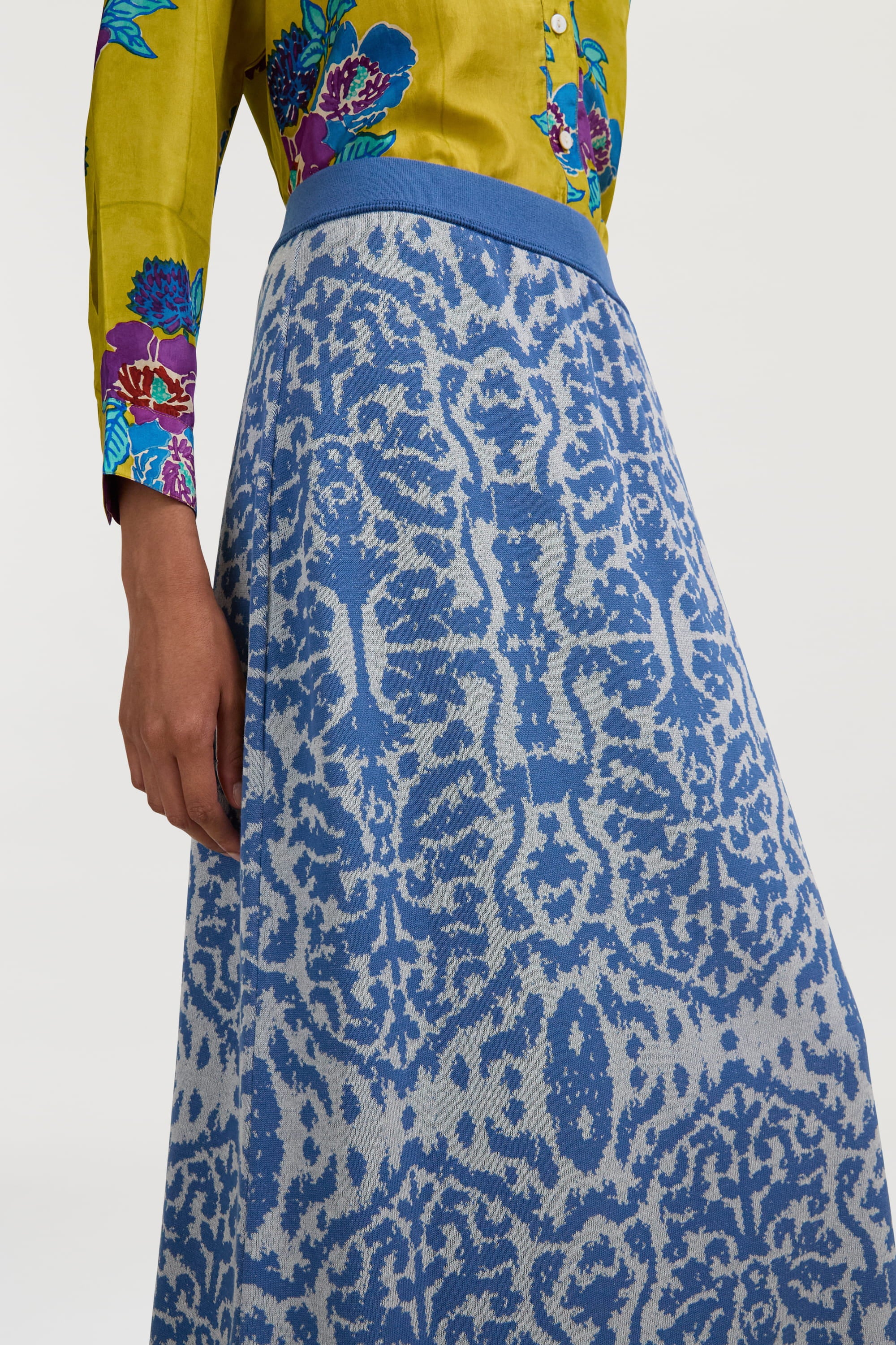 RECO PRIX : 225 // Theresa Skirt Damask Design Sugar