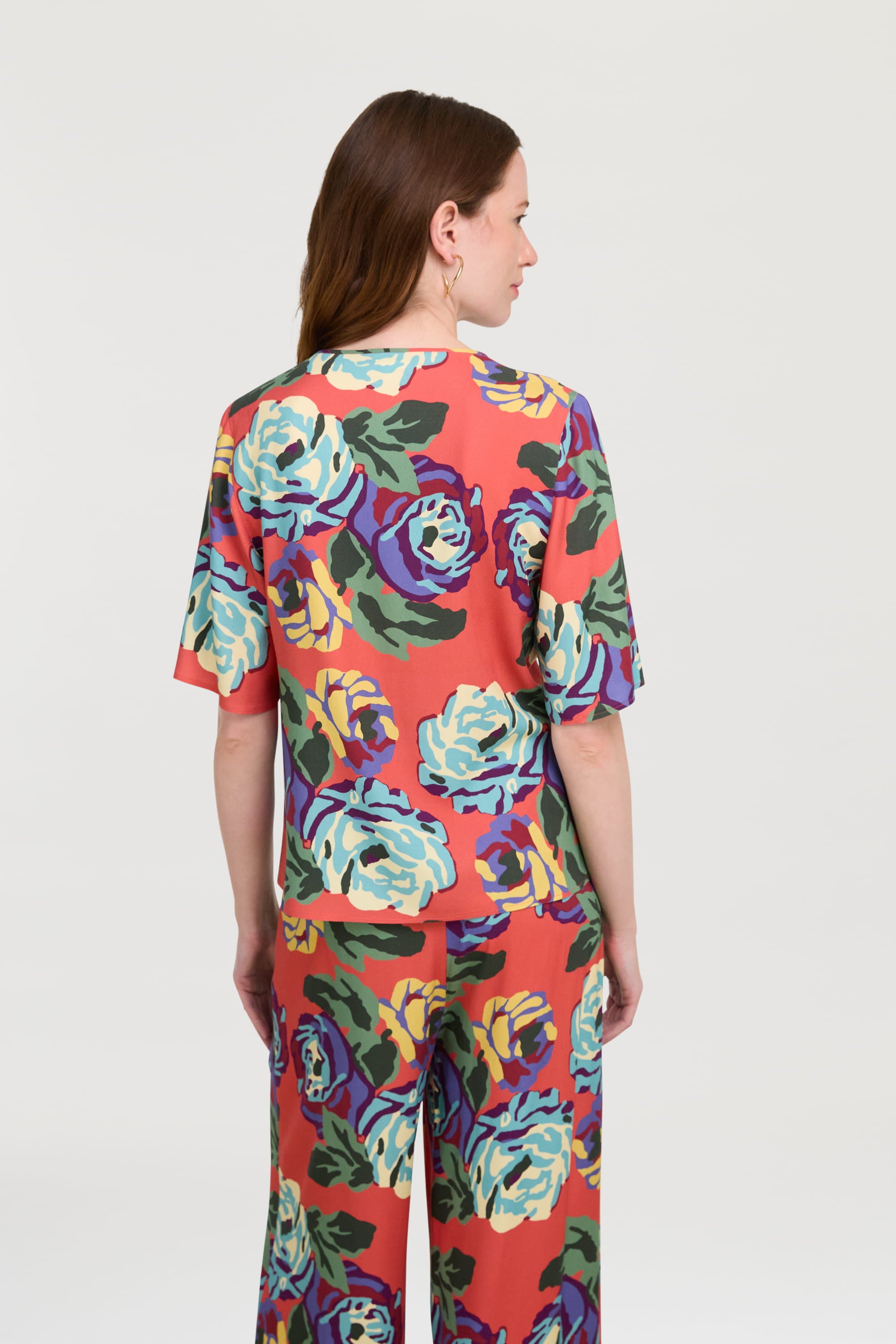 RECO PRIX : 141 // T Shirt V Neck Nizam Old Pink