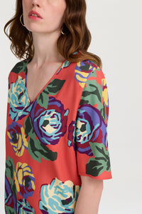 RECO PRIX : 141 // T Shirt V Neck Nizam Old Pink