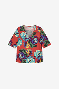 RECO PRIX : 141 // T Shirt V Neck Nizam Old Pink