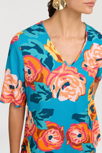 Nizam V-neck T-shirt - Neutral