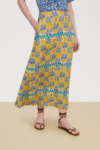 RECO PRIX : 207 // Tulip Skirt  Japan Bounch Blue