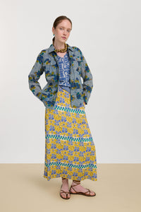RECO PRIX : 207 // Tulip Skirt  Japan Bounch Blue