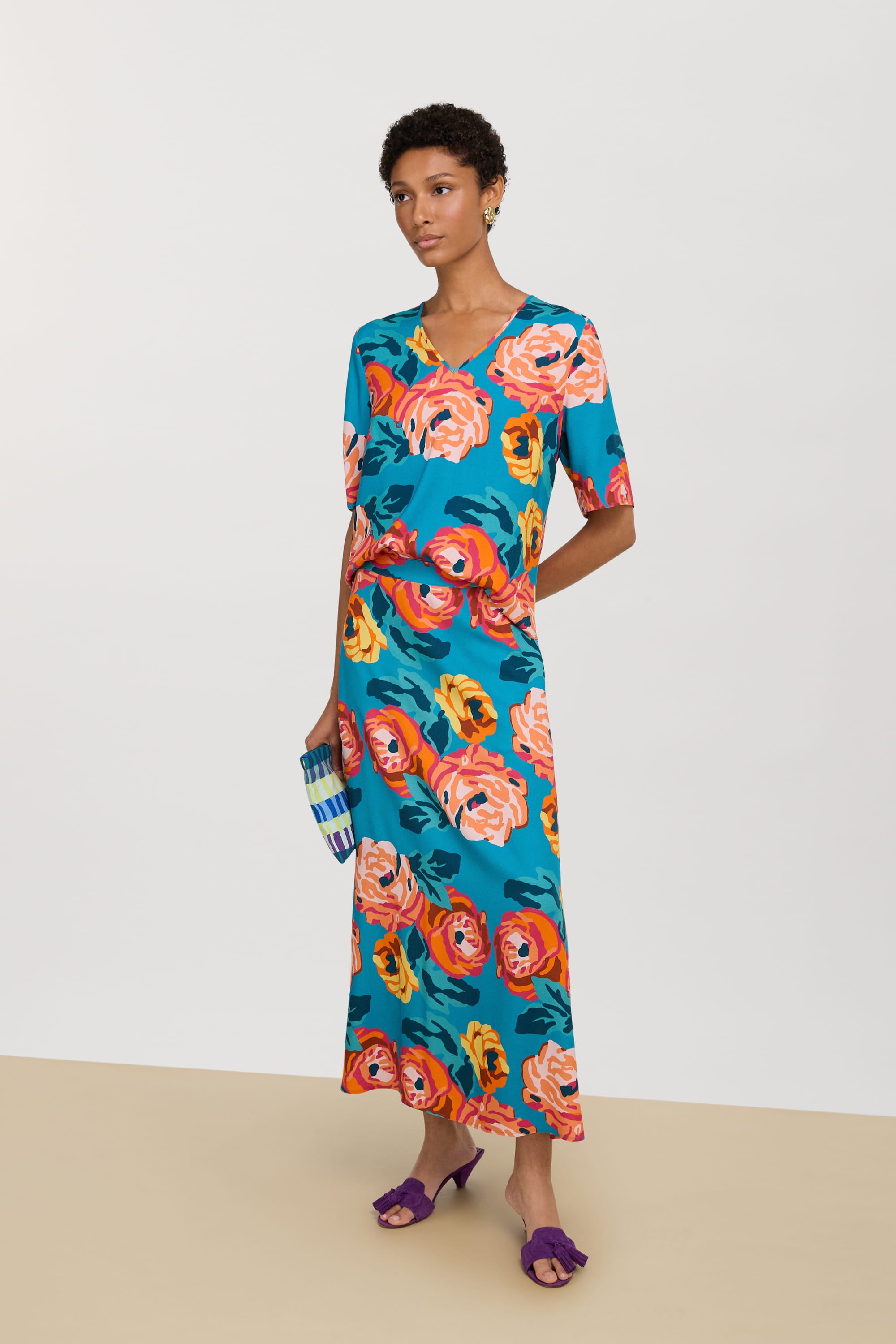 RECO PRIX : 207 // Tulipano Skirt Nizam Teal