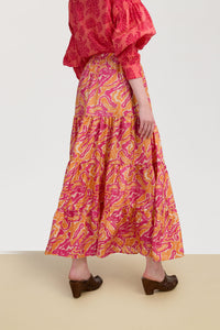 RECO PRIX : 177 // Tulsi Skirt Dragon Cloud Fuxia