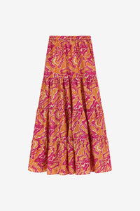 RECO PRIX : 177 // Tulsi Skirt Dragon Cloud Fuxia