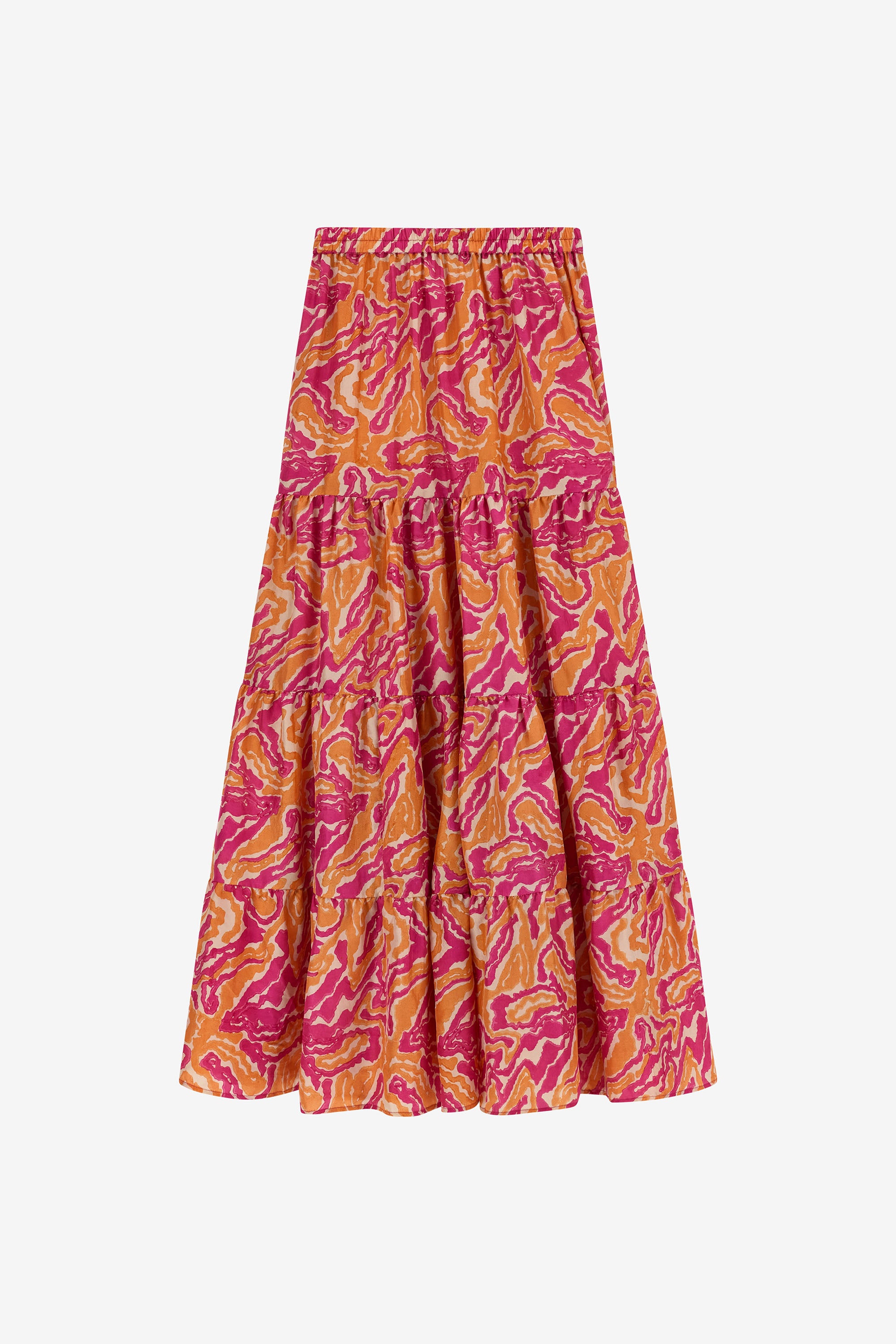 RECO PRIX : 177 // Tulsi Skirt Dragon Cloud Fuxia