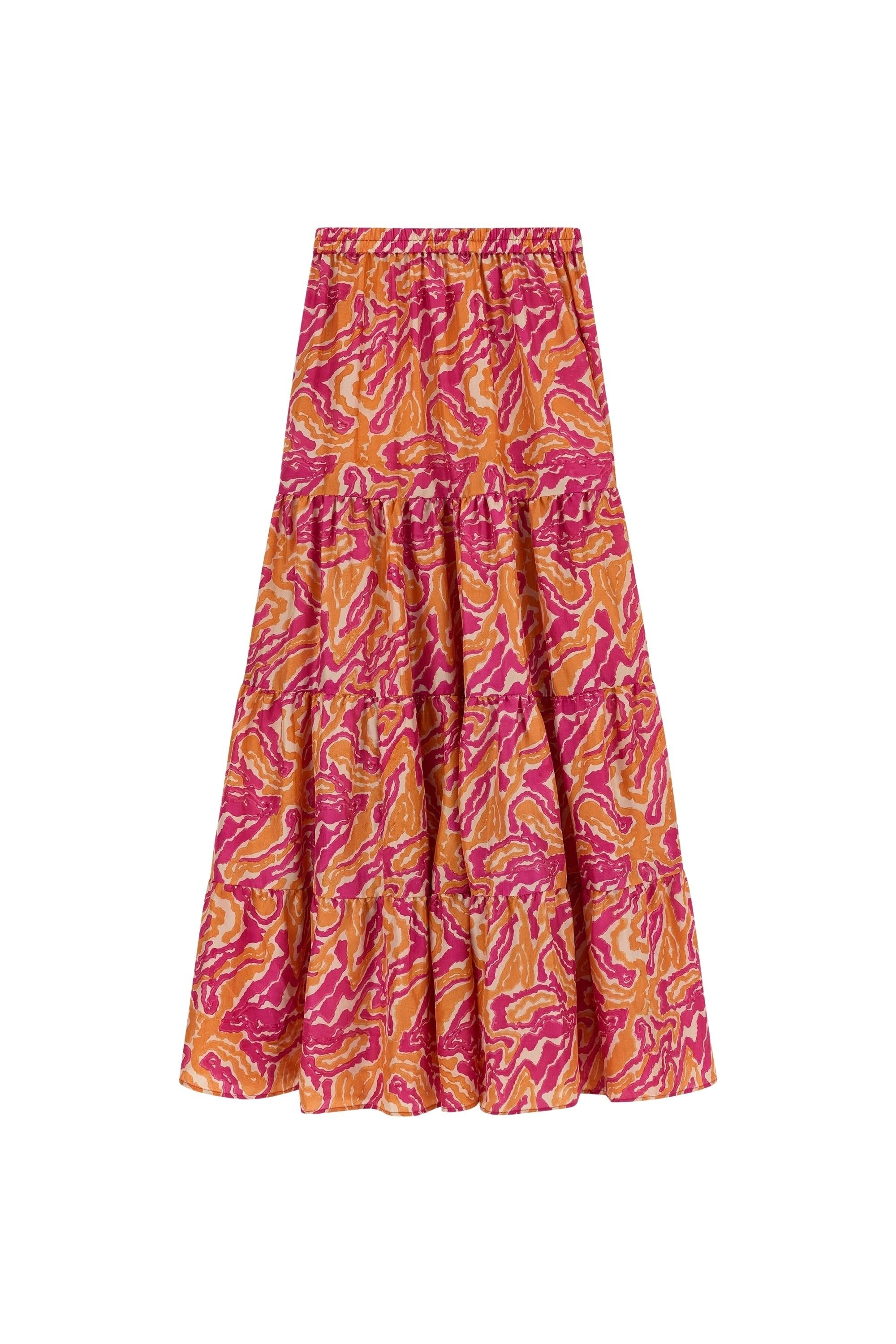 Tulsi silk skirt - Neutral