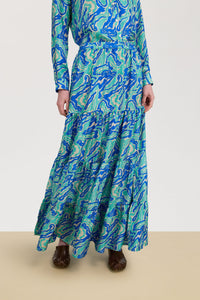 RECO PRIX : 177 // Tulsi Skirt Dragon Cloud Aqua