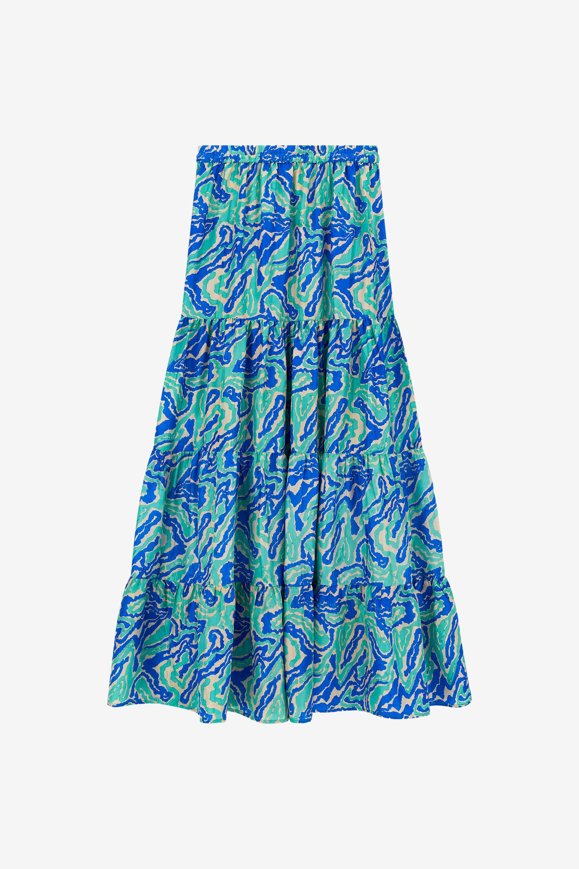 RECO PRIX : 177 // Tulsi Skirt Dragon Cloud Aqua