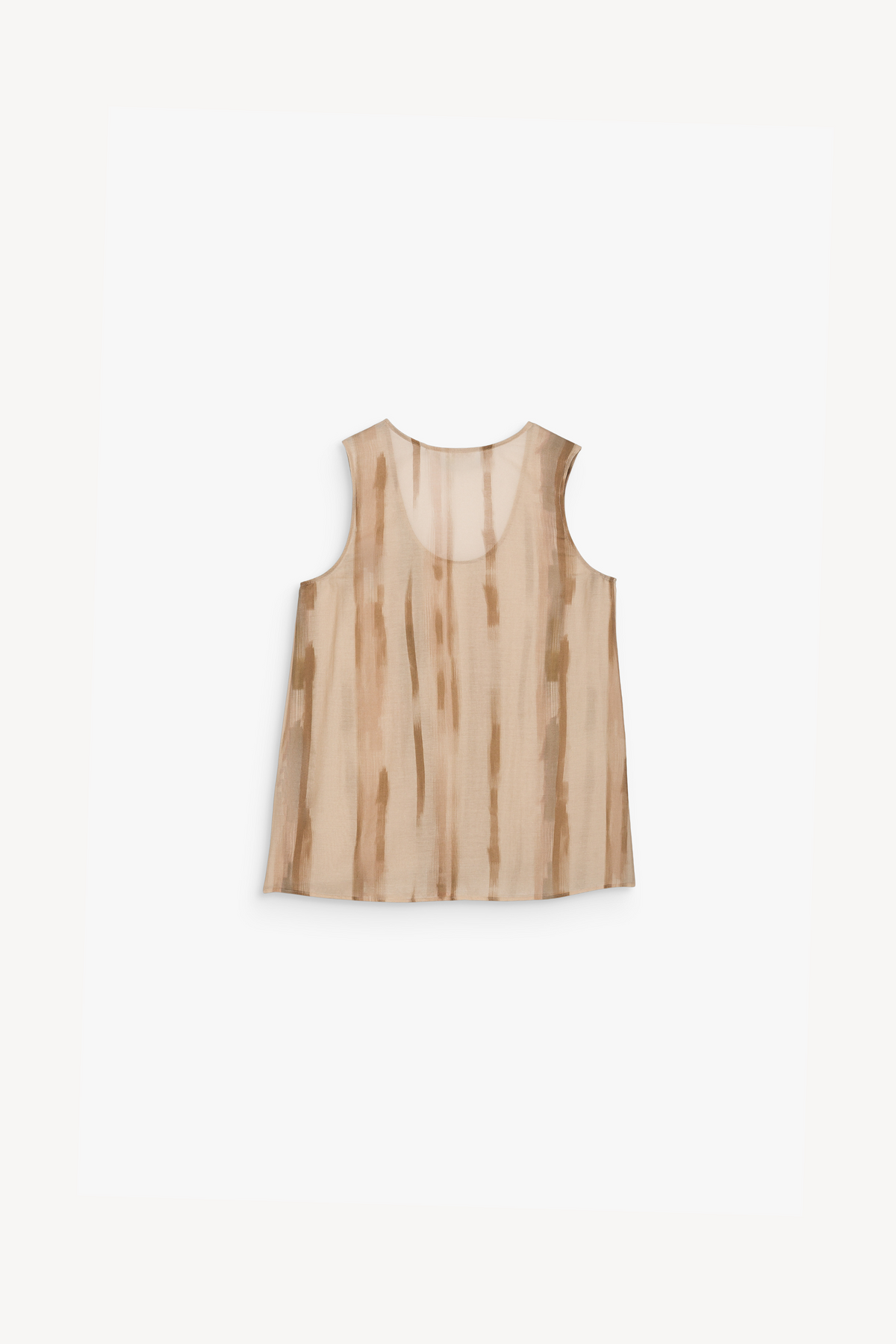 Debardeur col u - Beige Moyen