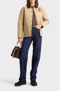 Veste Crest Seal 100th matelassée - Beige