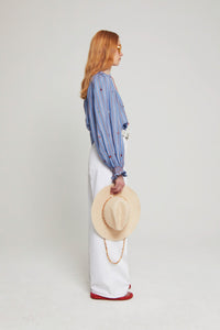 ZNOSTOCK_BLUE SHIRT SHAHI - Blue