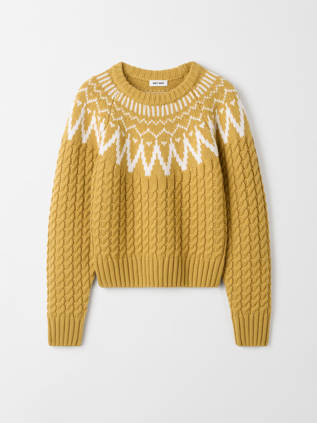 Fair Isle Cable Knit