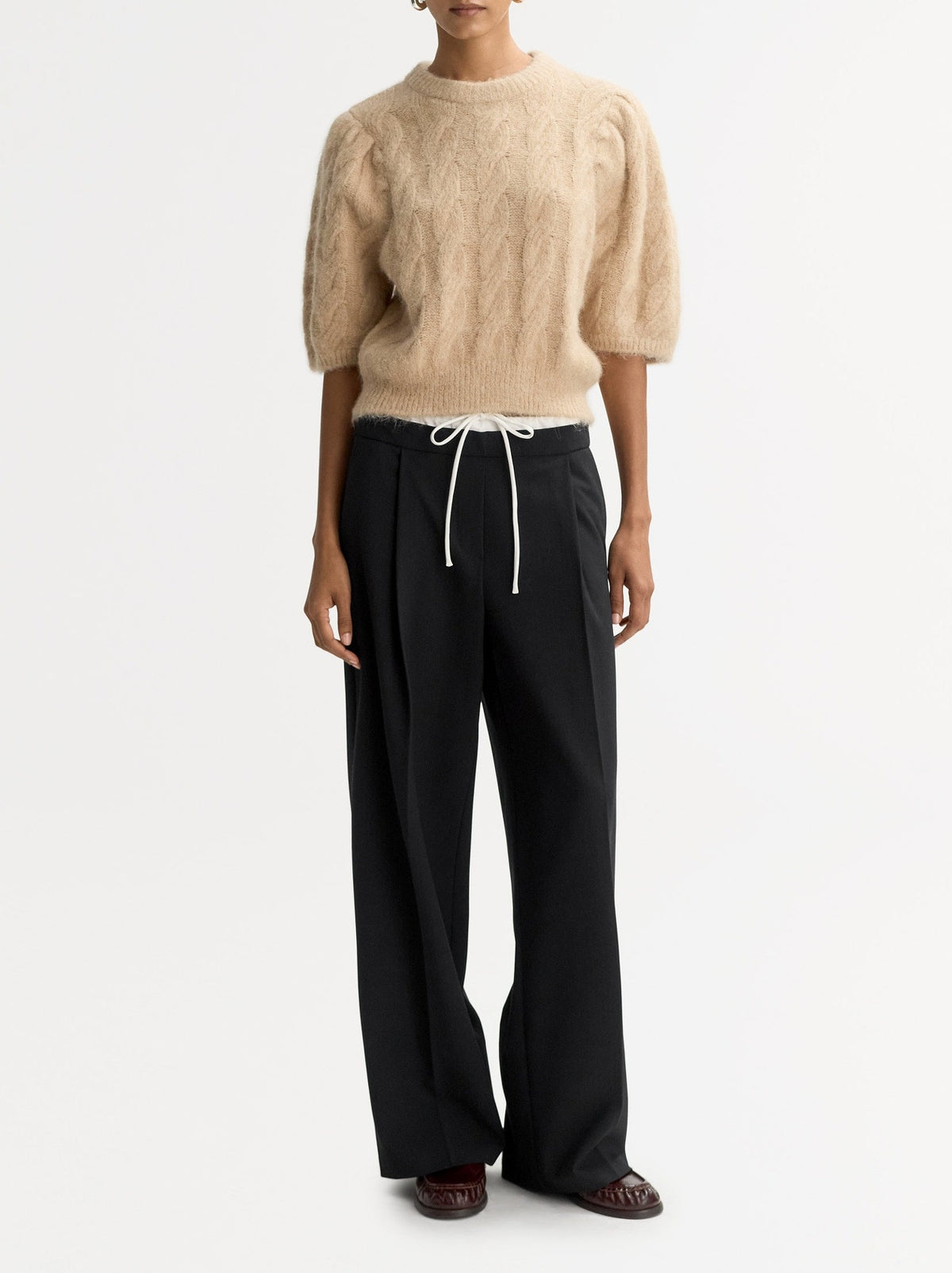 Alpaca top - Brown